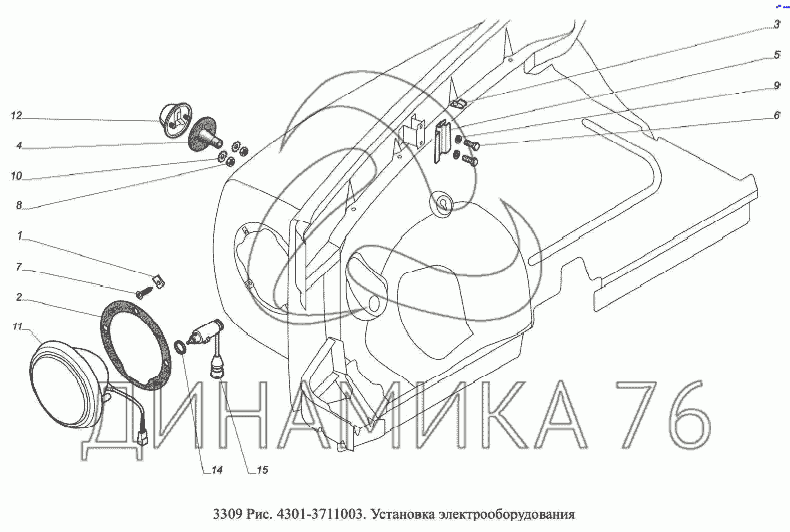 электросхема газ | Система смазки двигателя, Система зажигания, Фары